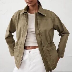 Banana Republic Olive-Green Utility Field Jacket